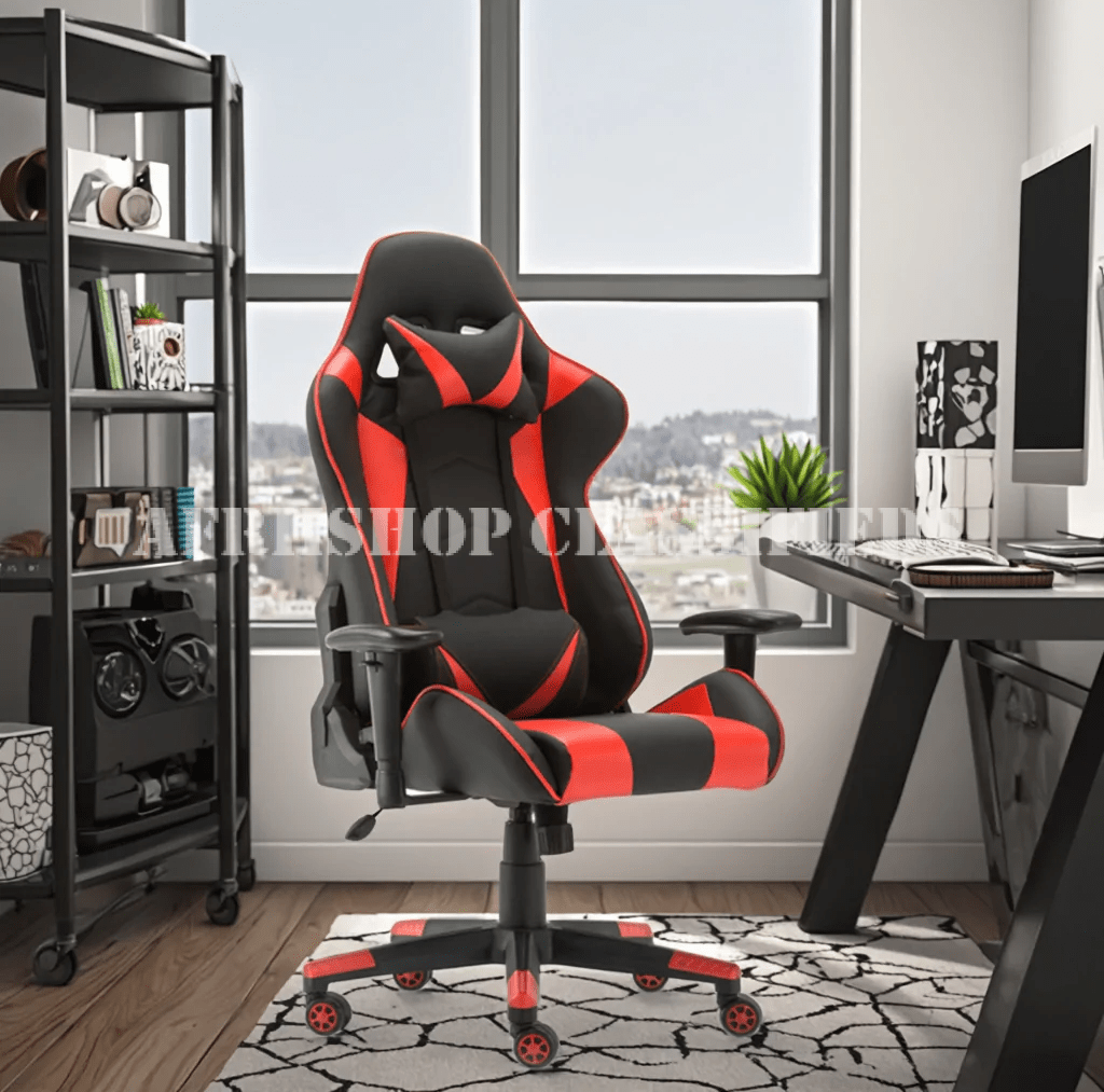 Gaming Chair; High Back Leather Gaming Chair