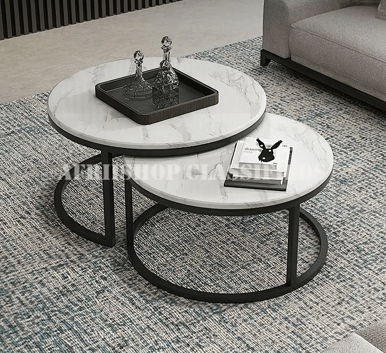 Marble Nesting Coffee Table