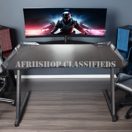 Gaming Tables: 140CM Gaming Table with LED Lights