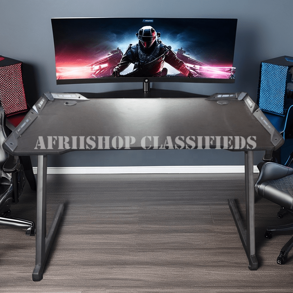 Gaming Tables: 140CM Gaming Table with LED Lights