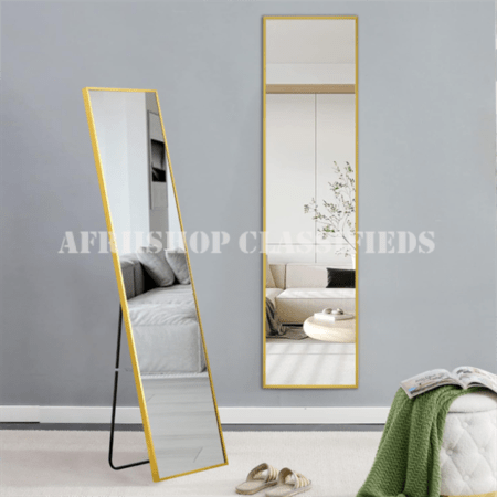 Home Mirror; Full Body Standing Mirror for Bedroom