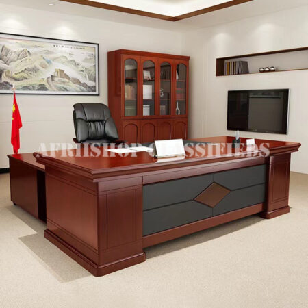Office Desks:2M L-Shaped Executive Office Desk