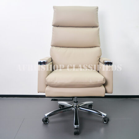 Executive High-Back Leather Chair