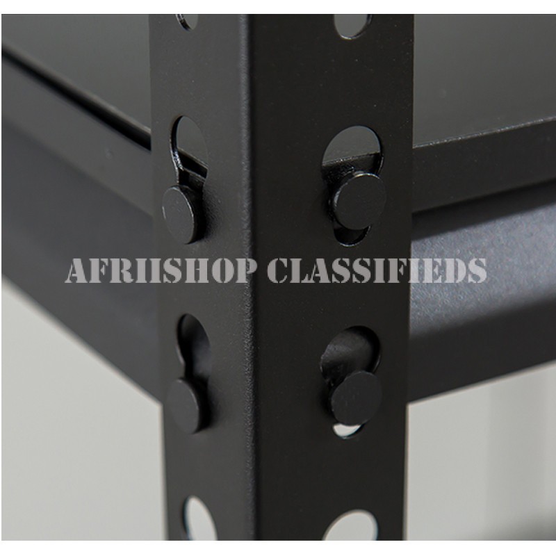 Office Bookshelf: 5 Tier Black Office Bookshelf