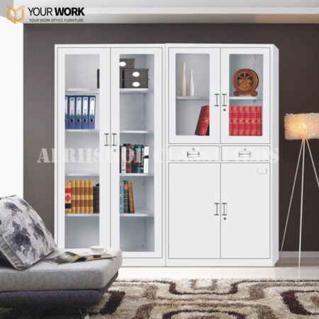 Office Cabinet: 2 Door White Office Cabinet For Storage
