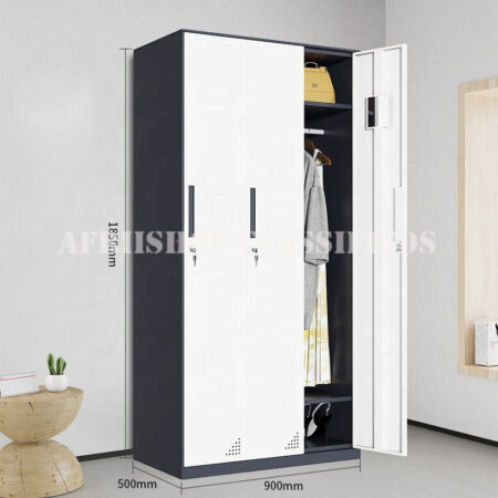 Office Cabinet: 6 Locker Storage Office Cabinet