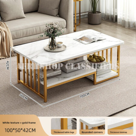 Dinning Table:Marble Coffee Table