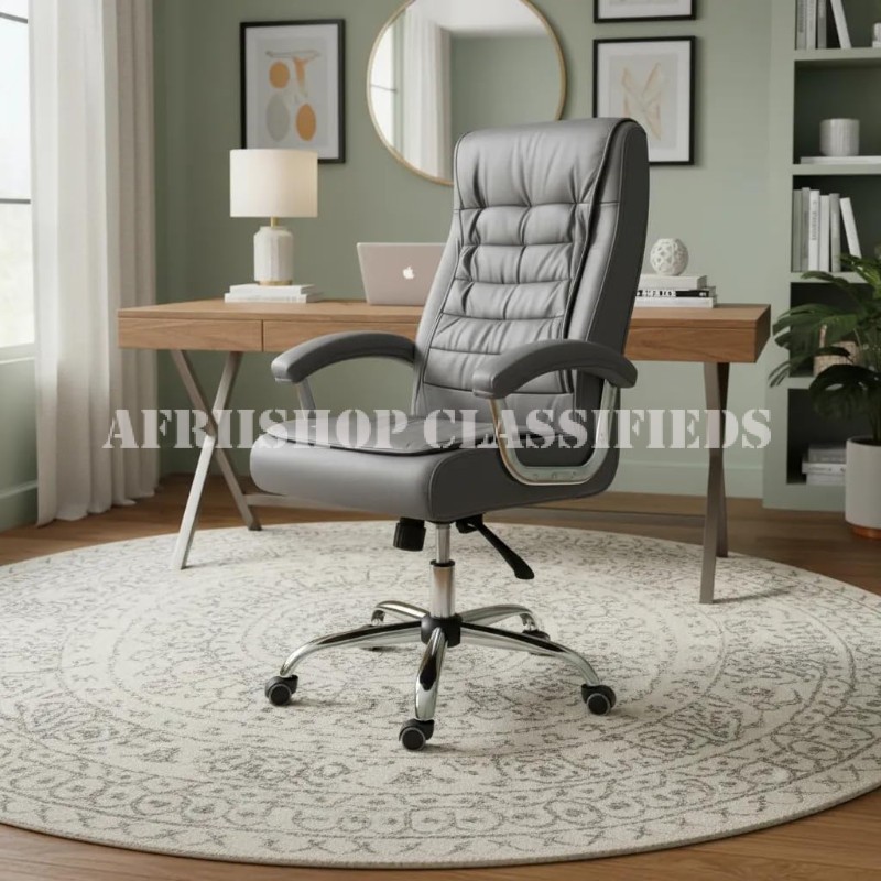 Leather Executive High-Back Chair