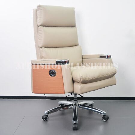 Executive High-Back Leather Chair