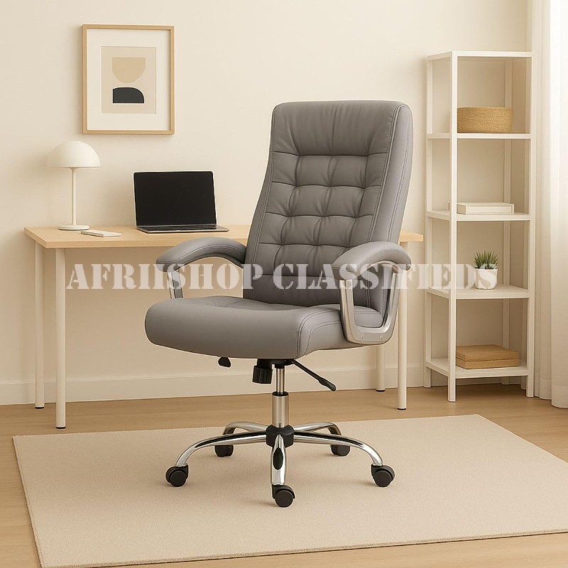 Leather Executive High-Back Chair