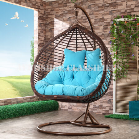 Outdoor Chair; Luxury Hand-Woven Swing Chair