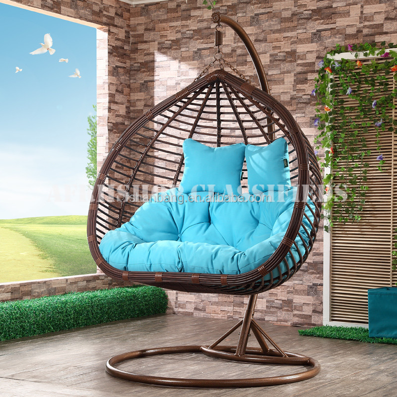 Outdoor Chair; Luxury Hand-Woven Swing Chair