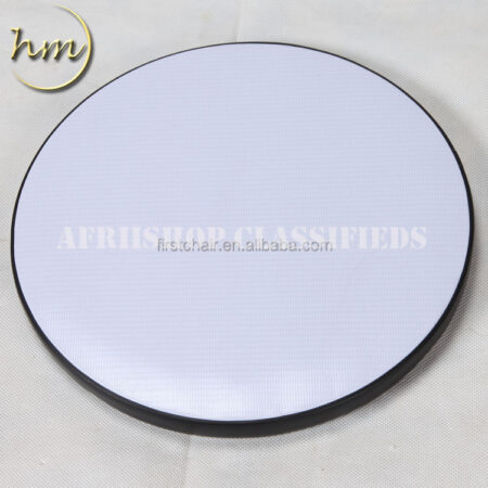 Office Table : White Round Conference Office Table