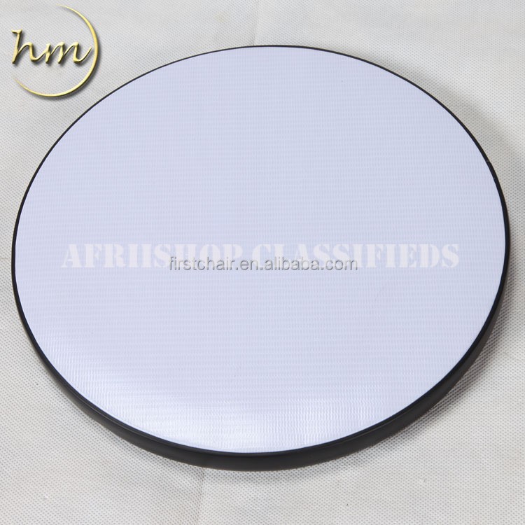 Office Table : White Round Conference Office Table