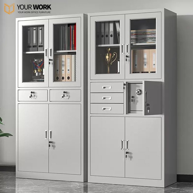 Office Cabinet: 2 Door White Office Cabinet For Storage