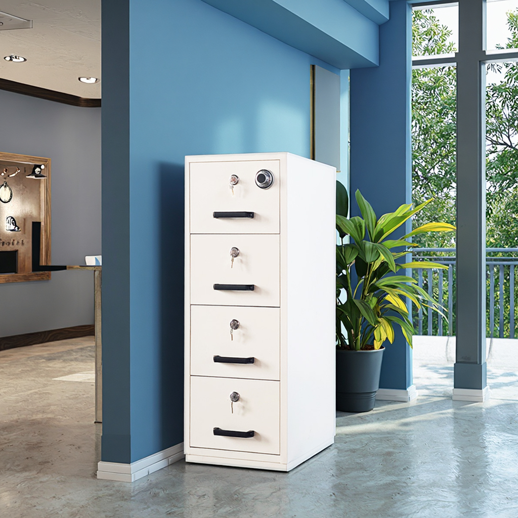 Fireproof Safe; 4 Drawers Diplomat Fireproof Safe