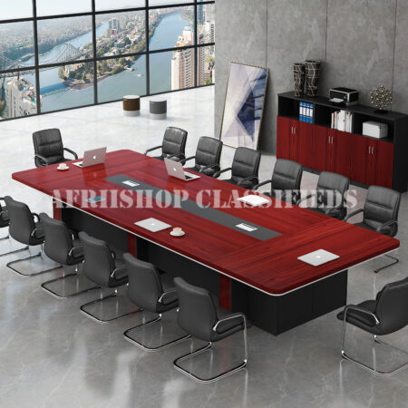 Office Table : Brown Conference Office Table