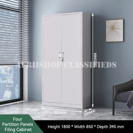 Office Cabinet; Two Door Metallic Filling Cabinet