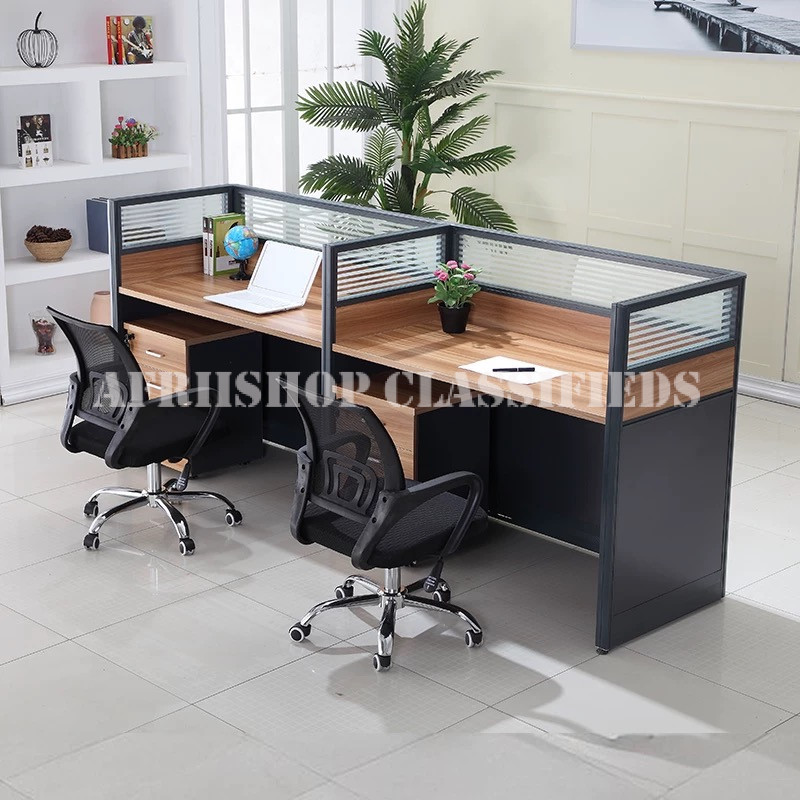 Office Workstaions2-Way Straight Modular Office Workstation