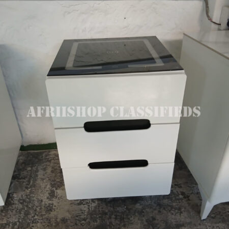 Bedside Table; High-Quality Wooden 2-Drawer Bedside Table