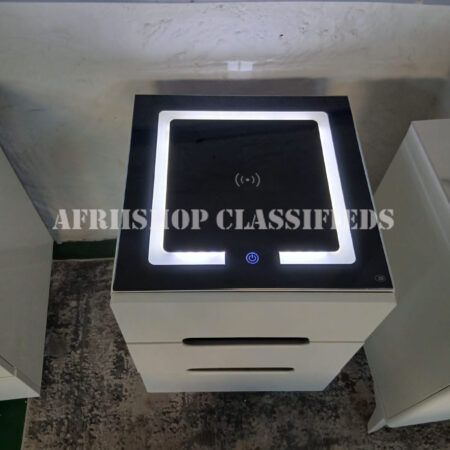 Bedside Table; High-Quality Wooden 2-Drawer Bedside Table