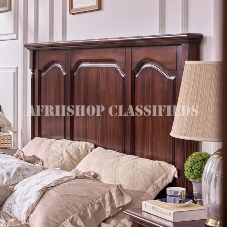 Home Bed; Durable Wooden King Size Bed Frame