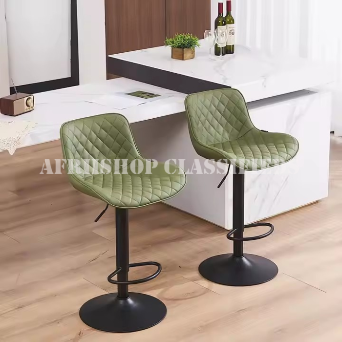 Barstool; Swivel Counter Bar Stool