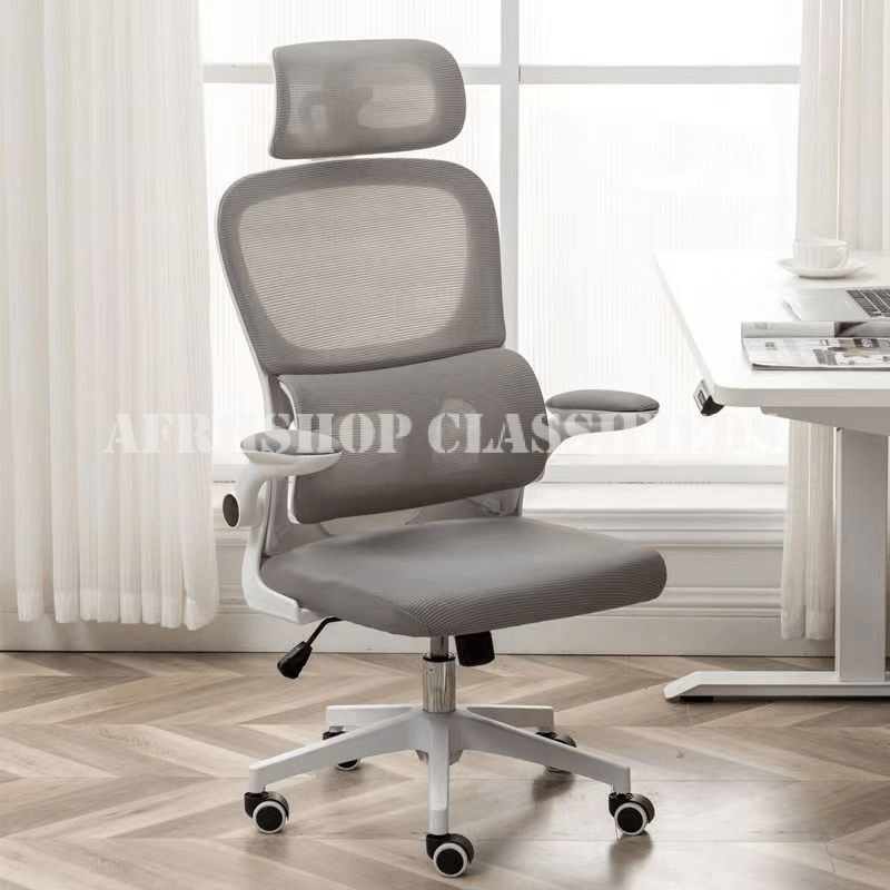 Office Chairs: White Ergonomic Office Chair