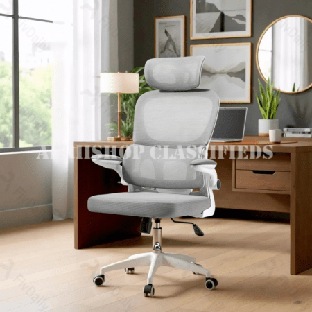 Office Chairs: White Ergonomic Office Chair