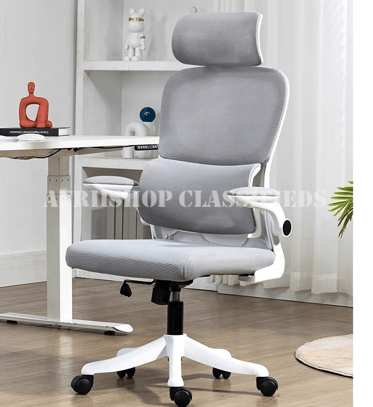 Office Chairs: White Ergonomic Office Chair