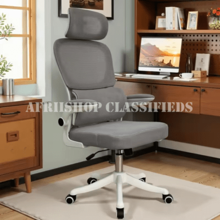 Office Chairs: White Ergonomic Office Chair