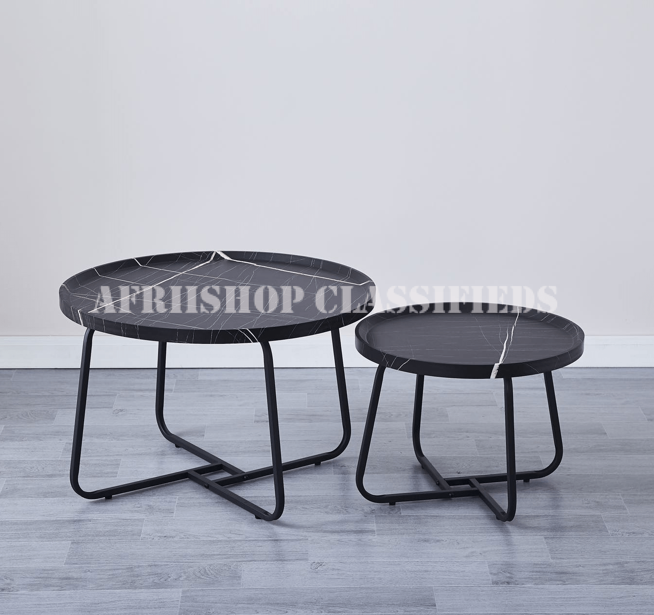 Coffee Tables: Modern Round Coffee Set Table