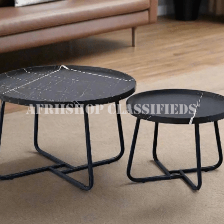 Coffee Tables: Modern Round Coffee Set Table