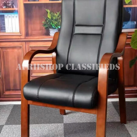 Office Chair : Wooden Frame executive office Chair