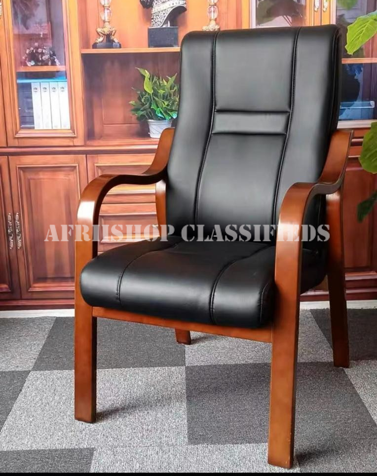 Office Chair : Wooden Frame executive office Chair