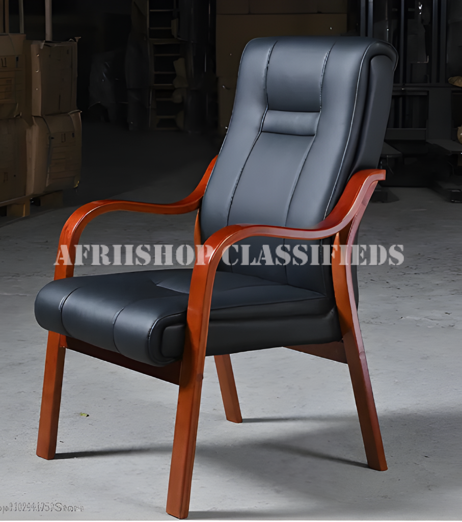 Office Chair : Wooden Frame executive office Chair