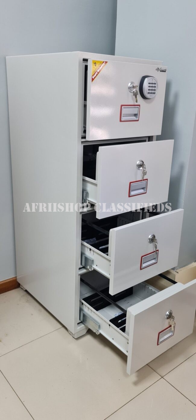 Fireproof Safe; 4 Drawer Fireproof Safe Cabinet