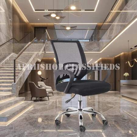 Home Chairs; Ergonomic Office Chair Adjustable Height