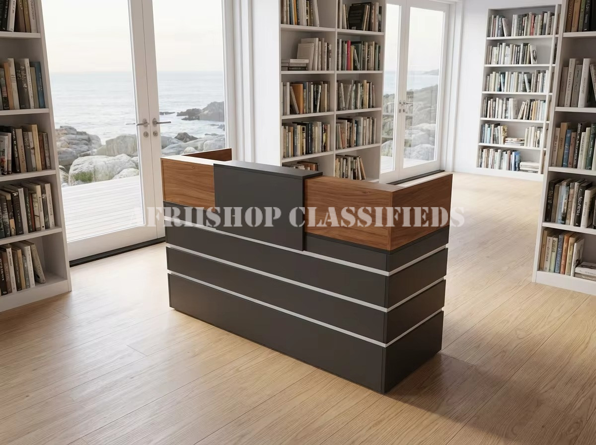 Reception Tables; 1.6 Meters Rectangular Receptionist Desk