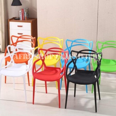 Home Chairs; Stackable Plastic Dining Chair