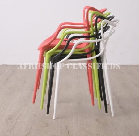 Home Chairs; Stackable Plastic Dining Chair