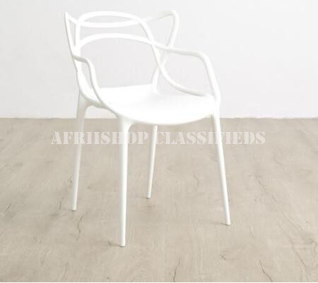 Home Chairs; Stackable Plastic Dining Chair