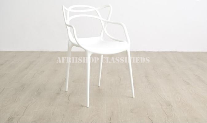 Home Chairs; Stackable Plastic Dining Chair