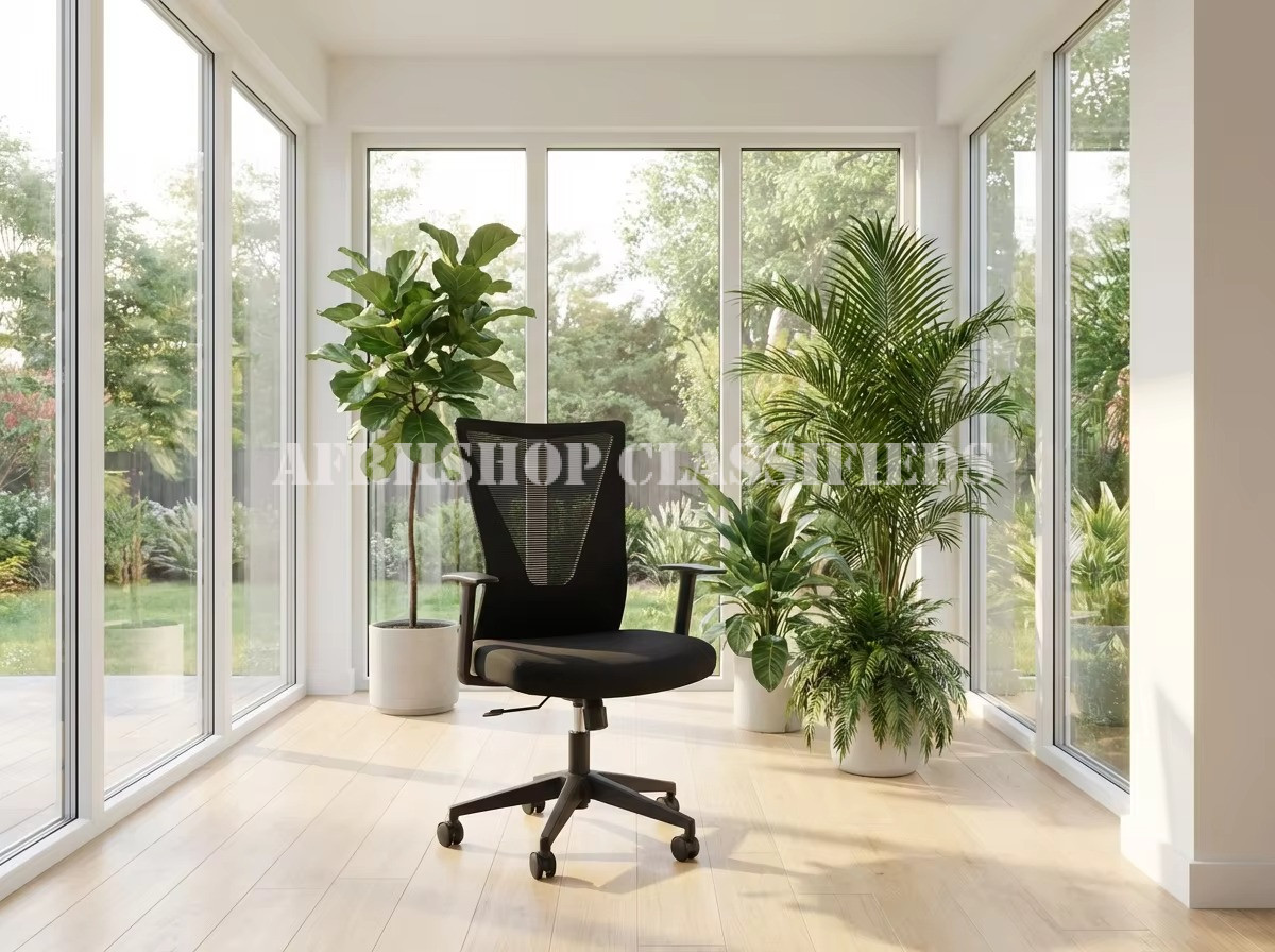 Office Chairs; High Back Ergonomic Mesh Office Chair With Swivel