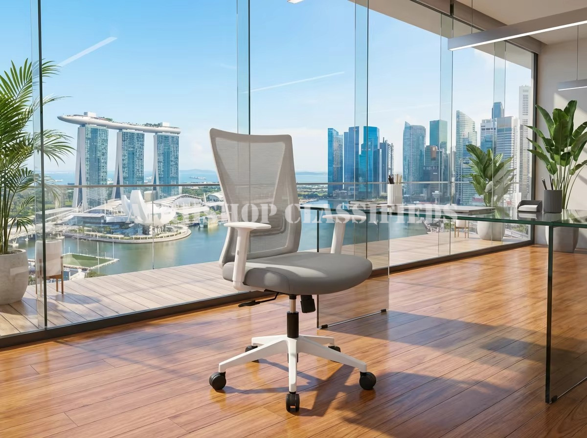 Office Chairs; High Back Ergonomic Mesh Office Chair With Swivel