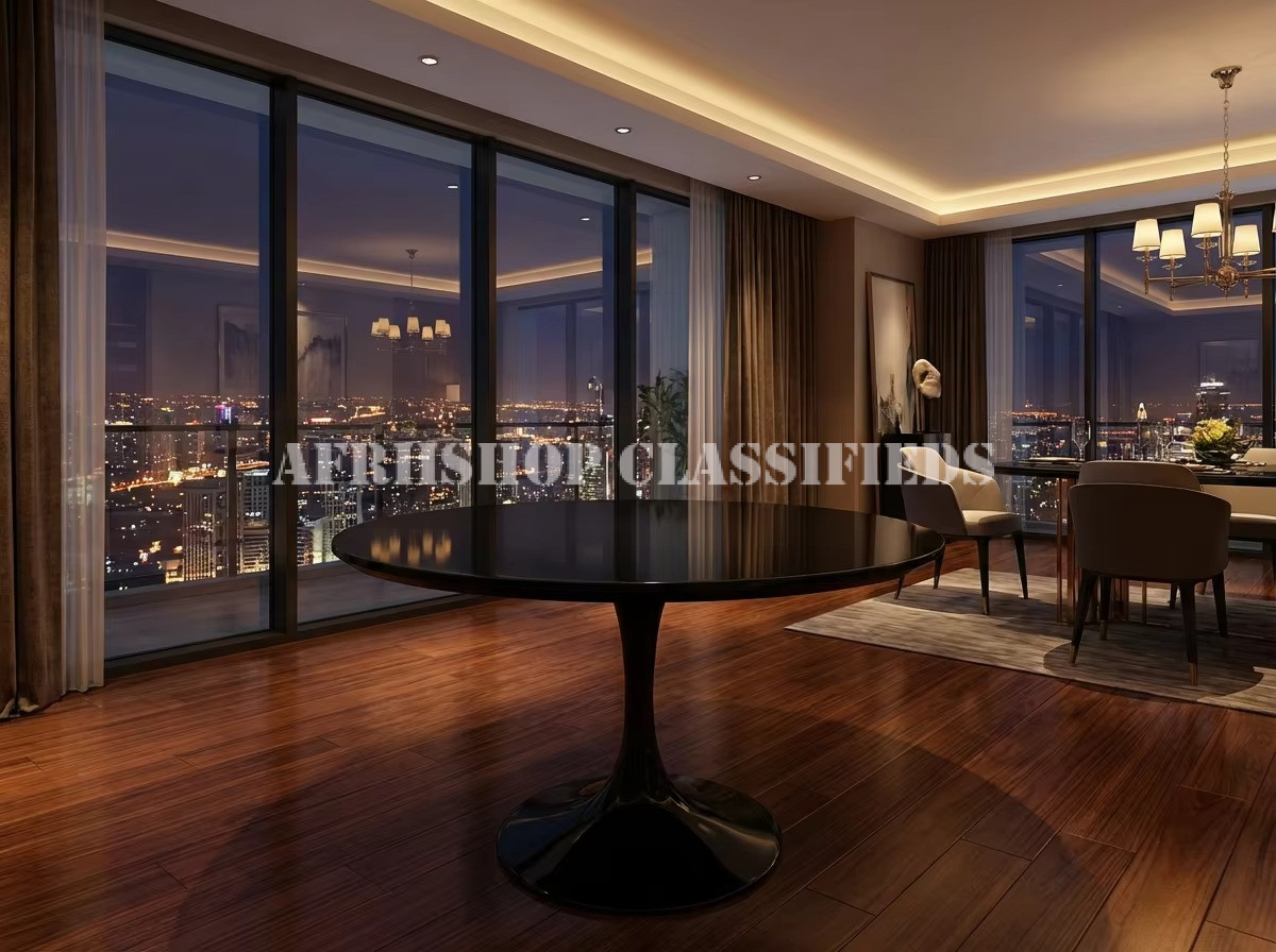 Dining Tables; Luxury White Living Room Restaurant Dining Table