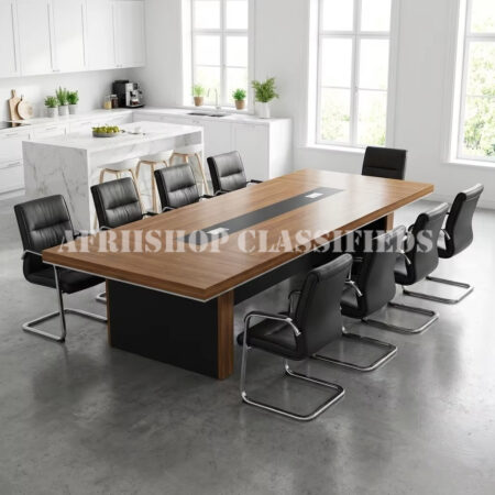 Office Workstations; Wooden Conference Meeting Table