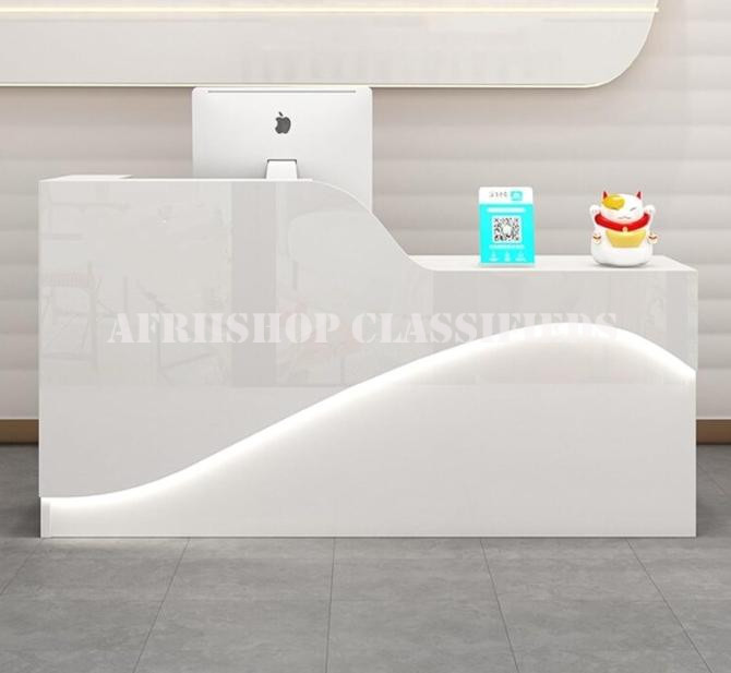 Reception Tables; Marble Reception Desk Modern luxury