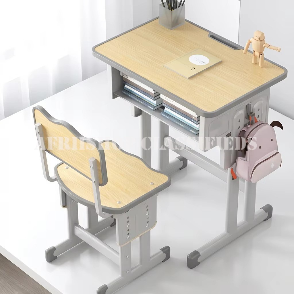 Kid’s Furniture; Study Table and Chair For Student Adjustable