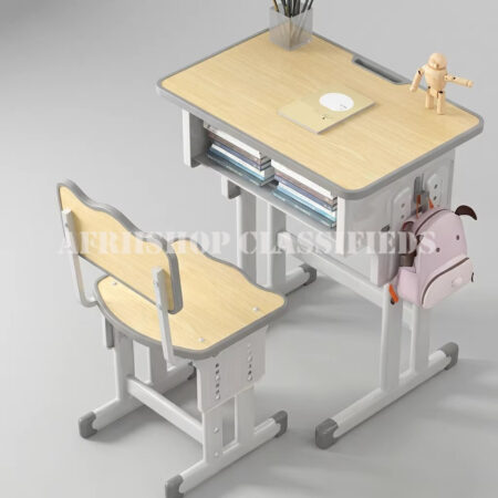 Kid’s Furniture; Study Table and Chair For Student Adjustable